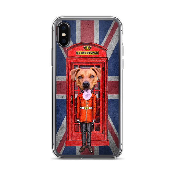 iPhone Case: UK Phone Booth Pet
