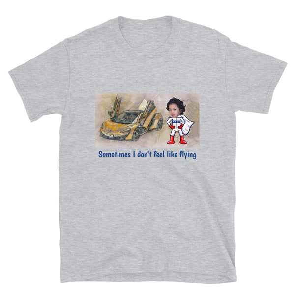 T-shirt: Superhero Race Car