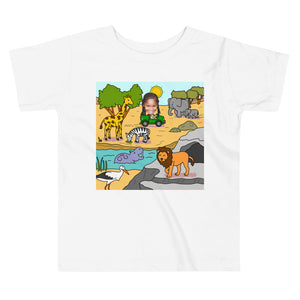 Kid T-shirt: Safari theme